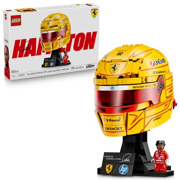 LEGO Editions Scuderia Ferrari HP Lewis Hamilton Helmet Building Set (43022)