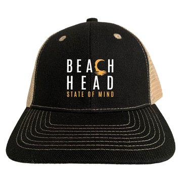 Beach Heads San Diego CA Curve Bill Trucker Hat