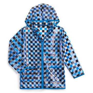 Liberty & Valor Big Boys' Checkered Raincoat