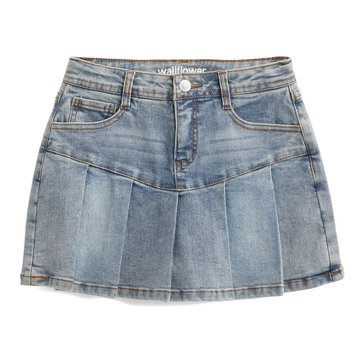 Wallflower Big Girls' Denim Skort