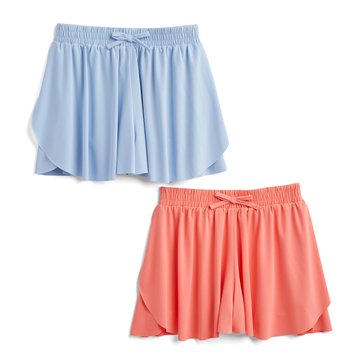 Sweet Butterfly Big Girls' Flyaway Shorts, 2-Pack 
