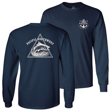 The Game PNW Triangle Salmon Adult Long Sleeve
