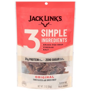 Jack Link's Original Air-Dried Beef Jerky, 2oz