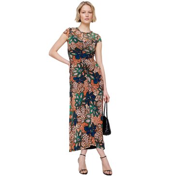Banana Republic Women's Mesh  Midi Dress