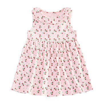 Wanderling Toddler Girls' Strawberry Dress