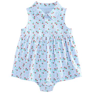 Wanderling Baby Girls' Strawberryfields Sunsuit