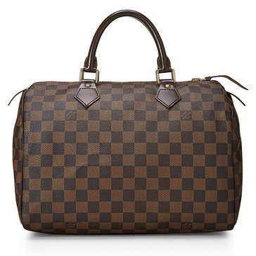 Louis Vuitton Damier Ebene Speedy 30 Bag