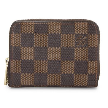 Louis Vuitton Damier Ebene Zippy Coin Purse