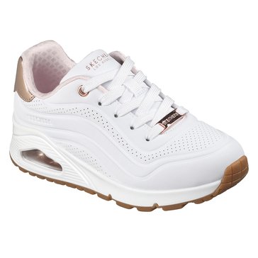 Skechers Little Girls' Uno Gen 1 Shimmer Wave Sneaker