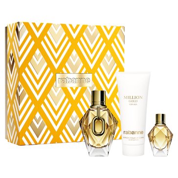 Paco Rabanne Million Gold For Her 3-Piece Eau de Parfum Set