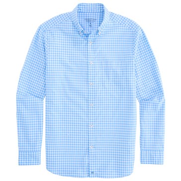 Vineyard Vines Men's Skysail Gingham Performance Shirt