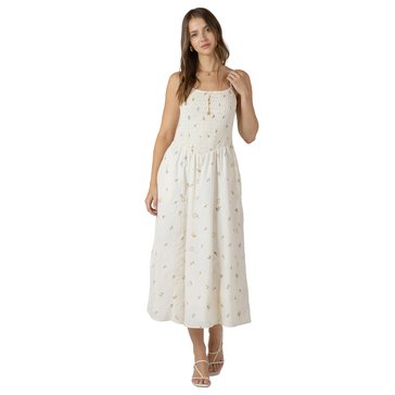 Dex Women's Smocked Detail Midi Dress