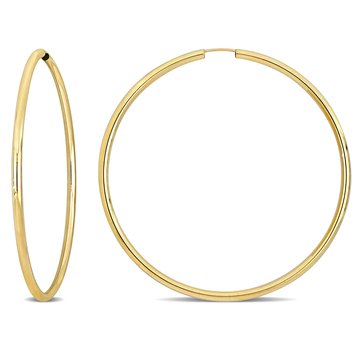 Sofia B. Large Endless Hoop Earrings, 2mm