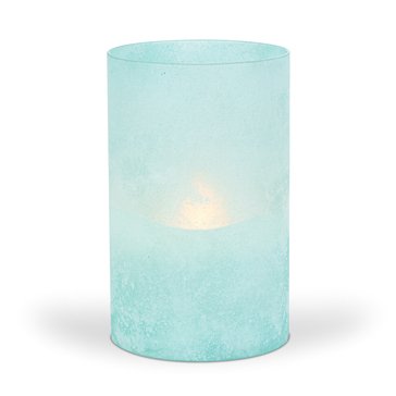 Gerson Flameless 5x8-inch Frosted LED Wax Candle Light with Timer
