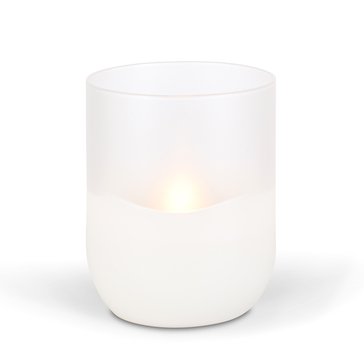 Gerson Flameless 4.72x6-inch Frosted LED Wax Candle Light with Timer
