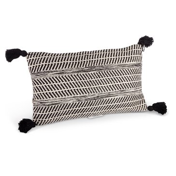 Gerson Cotton Woven Lumbar Pillow