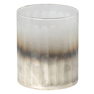 Gerson Mica Engraved Glass Large Hurricane