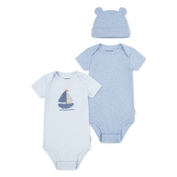 Huggies Baby Boys' Bodysuit and Hat Set, 2-Pack
