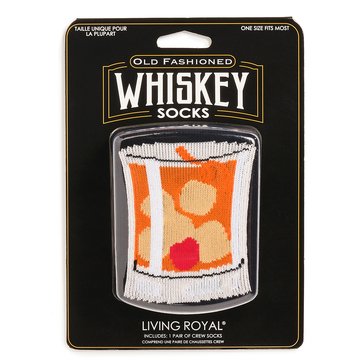 Living Royal Men's Whiskey 3D Socks