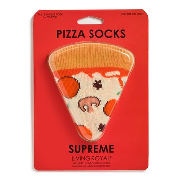 Living Royal Men's Pizza 3D Socks