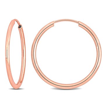 Sofia B. Endless Hoop Earrings, 1.2mm