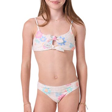 O'Neill Big Girls' Bali Floral Hanky Tank Swim Set