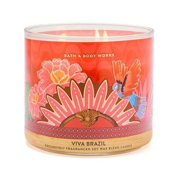Bath & Body Works Viva Brazil 3-Wick Candle