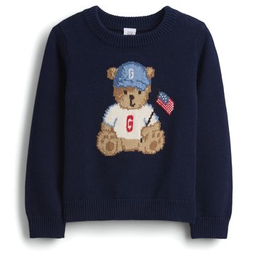 Gap Toddler Boys' Brannan Icon Cotton Graphic Crew