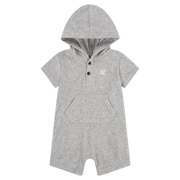 Hurley Baby Boys' Icon Hooded Romper