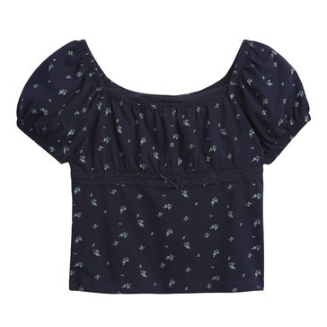 Gap Big Girls' Lace Trim Top