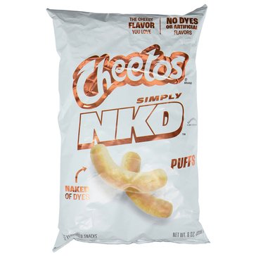 Cheetos Simply NKD Puffs, 8oz