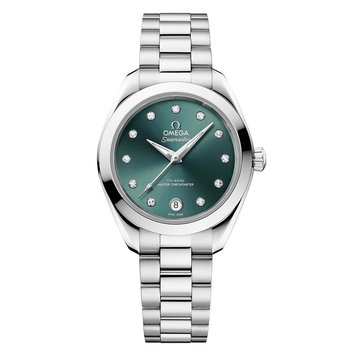 Omega Women's Seamaster Aqua Terra Co-Axial Chronometer Automatic Bracelet Watch