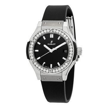 Hublot Women's Classic Fusion Titanium Diamond Quartz Watch