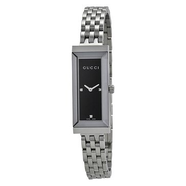 Gucci Women's G Frame Diamond Dial Quartz Bracelet Watch