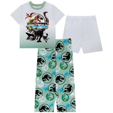 Jurassic World Big Boys 'Pajama Set. 3-Piece 