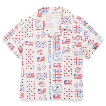Old Navy Toddler Boys' Crafted Baseball USA Top