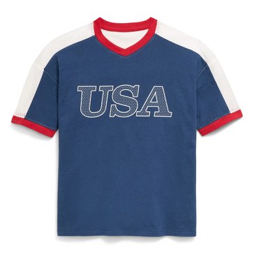 Old Navy Big Boys' Jersey Mesh Sport Tee