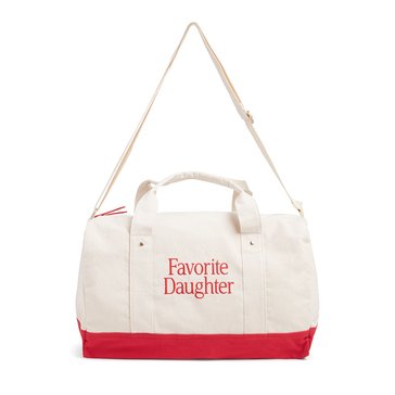 Favorite Daughter Women's Canvas Duffle Bag