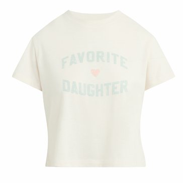 Favorite Daughter Women's The Cropped Favorite Daughter Tee