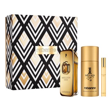 Paco Rabanne Million Gold Elixir Parfum Intense 3-Piece Set