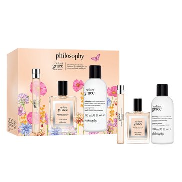 Philosophy Womens Radiant Grace 3-Piece Gift Set