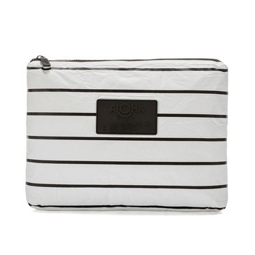 ALOHA Collection Pinstripe Mid Pouch