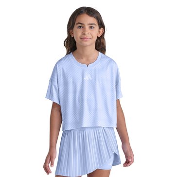 Adidas Big Girls' All Over Print World Soccer Top