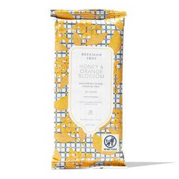 Beekman 1802 Honey And Orange Blossom Facial Cleaning Wipes