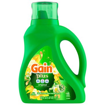 Gain High Efficiency Concentrated Liquid Laundry Detergent, Original Plus
