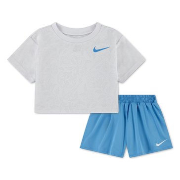 Nike Baby Girls' Lace It Up Swing Short Set
