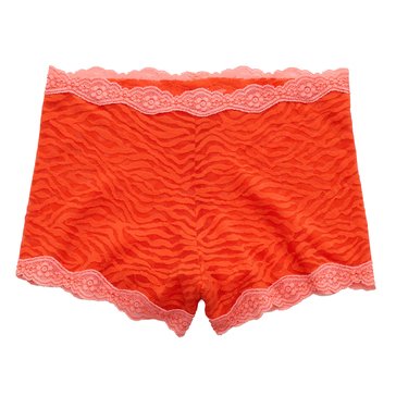 Aerie Women's Show Off Zebra Lace Boys' Short Underwear