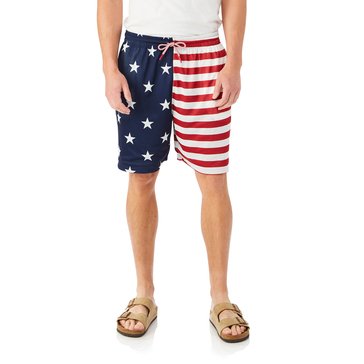ADTN Hollywood Men's Stars And Stripes Reversible Mesh Shorts