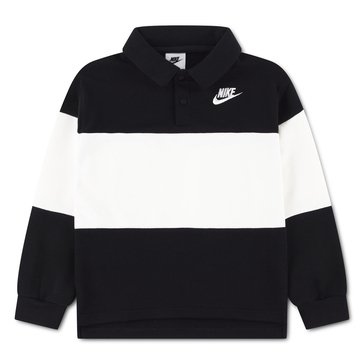 Nike Little Boys' Long Sleeve Rugby Polo