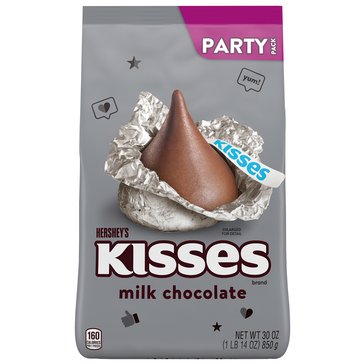 Hershey's Milk Chocolate Kisses, 30oz